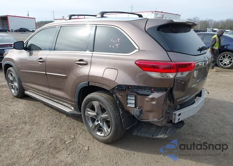 2018 Toyota Highlander Limited Platinum z USA, uszkodzony, nr VIN 5TDDZRFH5JS880216